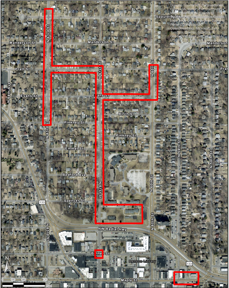 61st and Radial Map.png